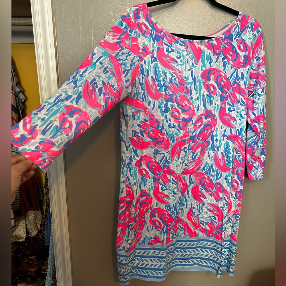 Lilly Pulitzer Pink and Blue Dress